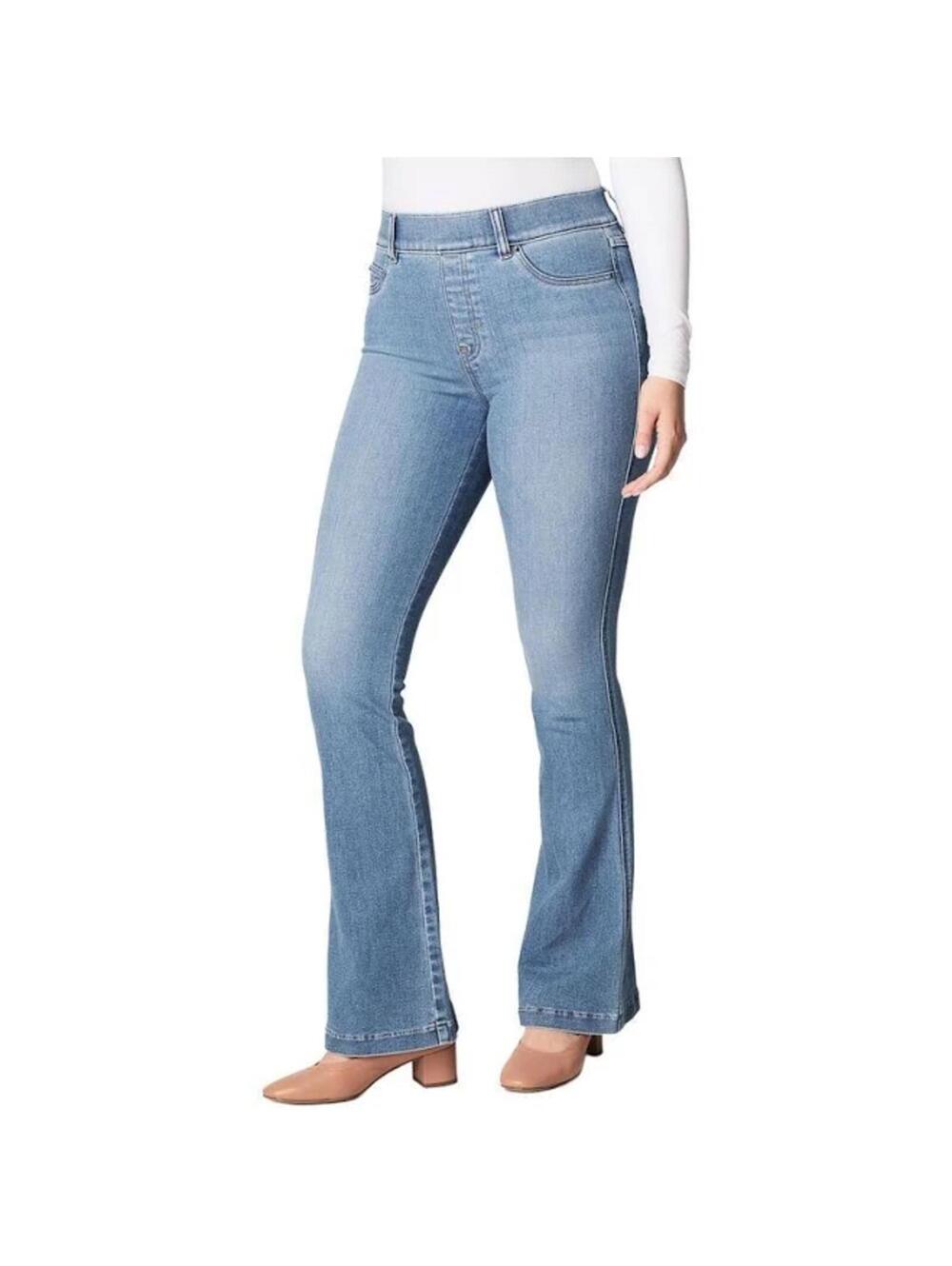 Spanx Women's Pull-On Flare Jeans Large